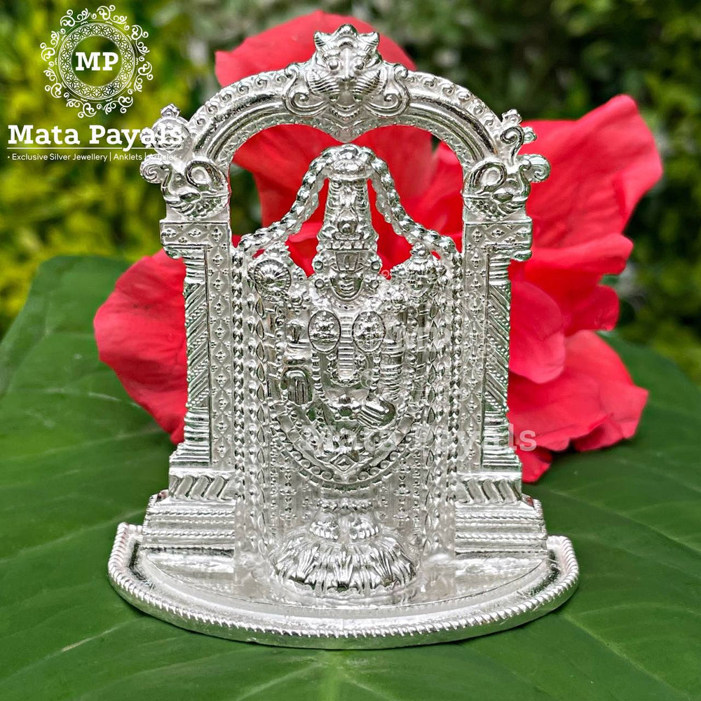 Shri Tirupati Balaji Silver Idol