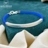 Beautiful Silver Silicon Bracelet