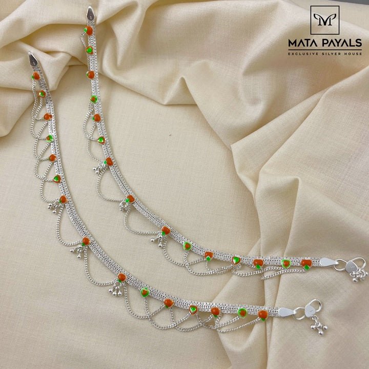 Beautiful Silver Anklet