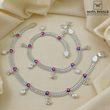 Plain Silver Anklet