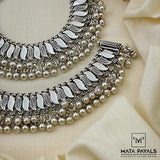 Mesmerizing Heavy Oxidised Anklet
