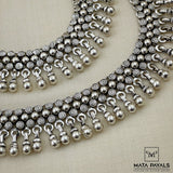 Antique Oxidised Payal