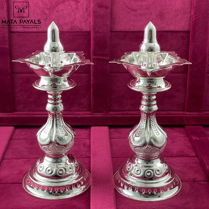 Plain Silver Deepa – Matapayals