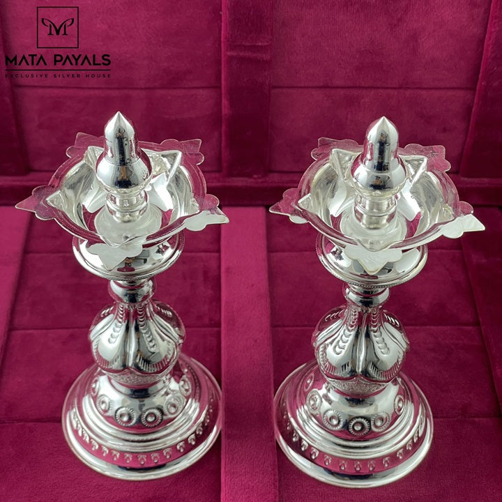 Plain Silver Deepa – Matapayals