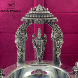 Vishnu Oxidised Kamakshi Deepa