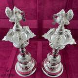 Silver Peacock Deepa