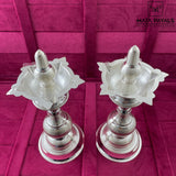 Artistic Plain Silver Deepa