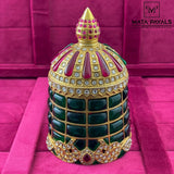 Silver Gold Polish Mukut