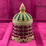 Silver Gold Polish Mukut