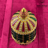 Silver Gold Polish Mukut