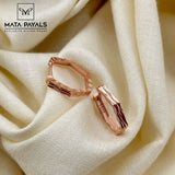 Fabulous Rose Gold Hoop
