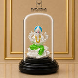 Green Ganesha Idol