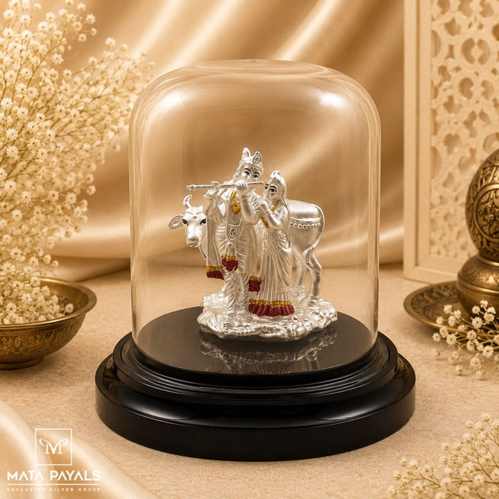 Radha Krishna Plain Idol