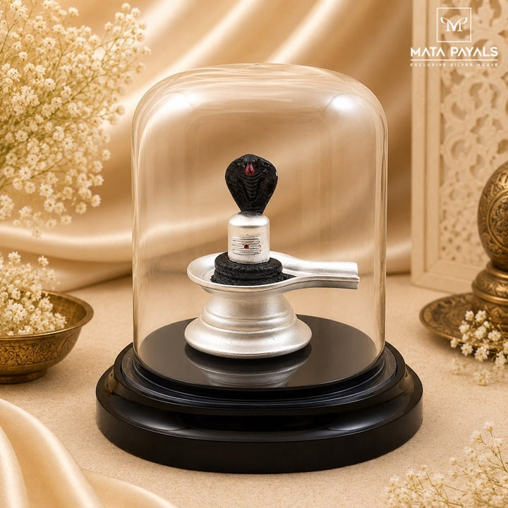 Shiva Linga Box Idol