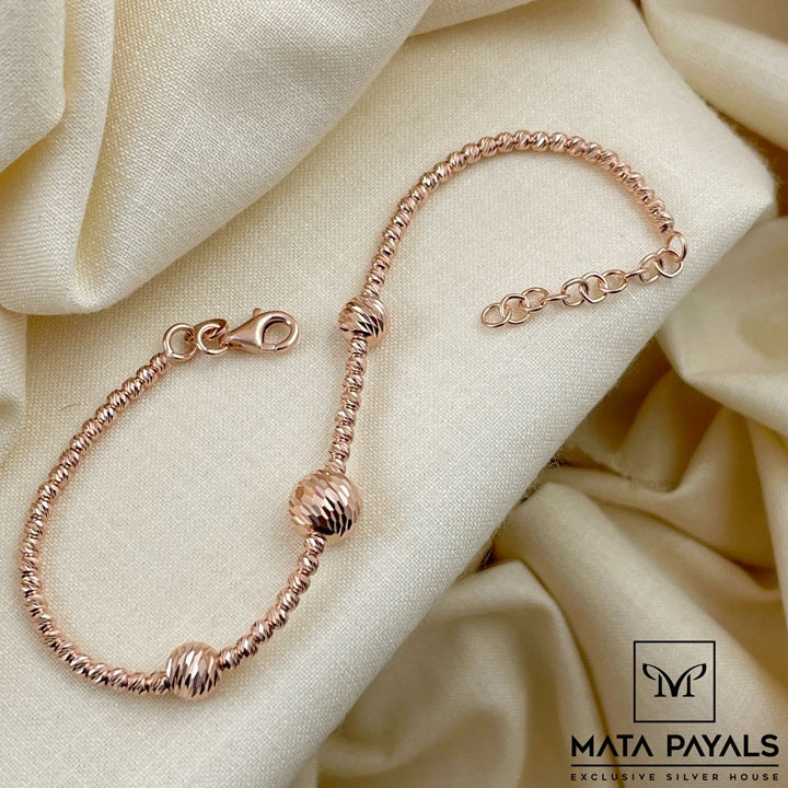 Charming Rose Gold Bracelet