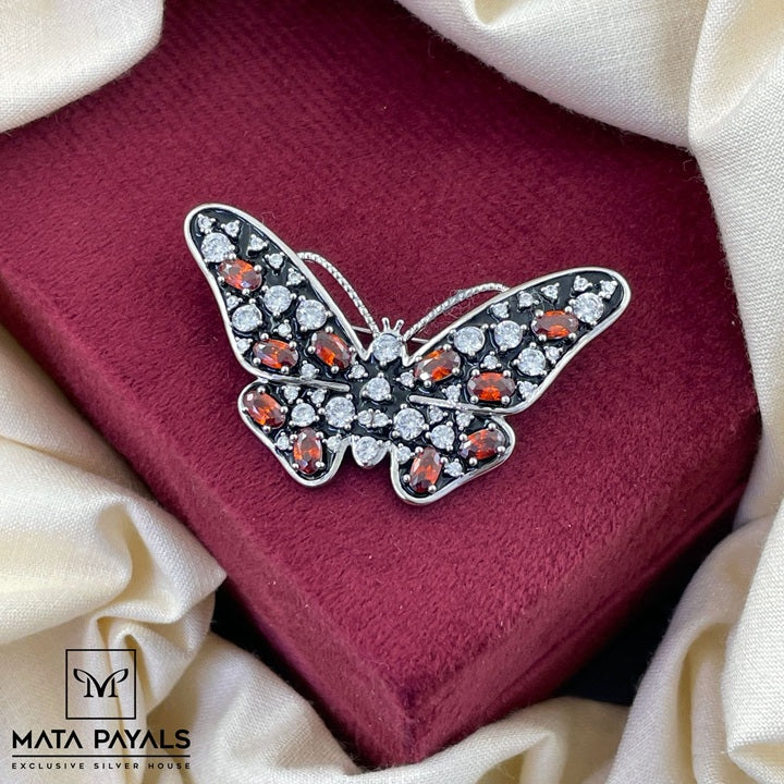 Beauteous Butterfly Brooch