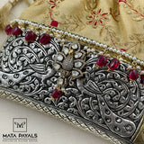 Ravishing Moissanite Mayura Bag
