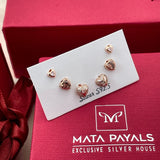 Attractive Rose Gold Stud