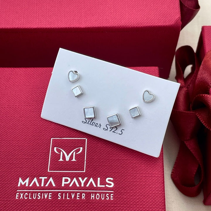 Small Enamel Stud
