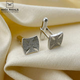 Superlative Zircon Cuff Links