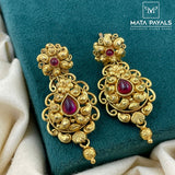 Traditional Mango Gold Plated Earing