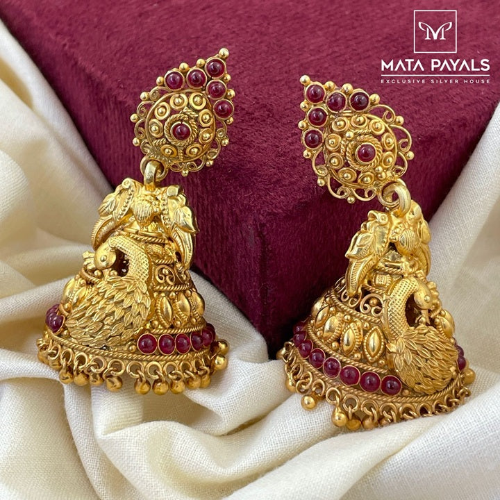 Ethnical Gold Polish Jumka