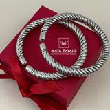 Ethnical Oxidised Leg Kada