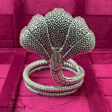 Heavy Oxidised Naga idol
