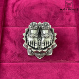 Oxidised Silver Pada