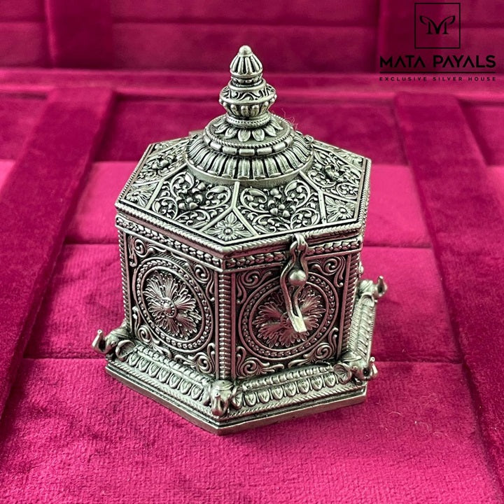Oxidised Kum Kum Bowl
