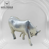 Oxidised Cow Calf Idol