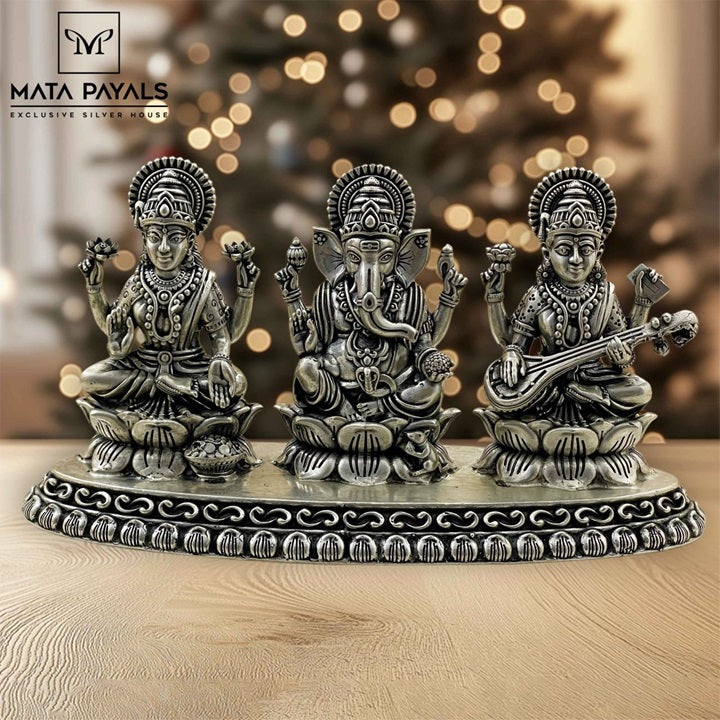 Ganesha,Lakshmi,Saraswathi Idol