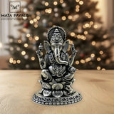Oxidised Ganesha Idol