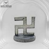 Oxidised Swastik Idol