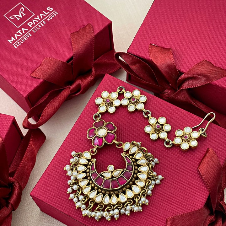Exclusive Kundan Mangtika