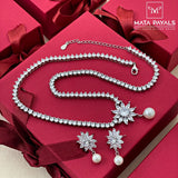 Shiny Zircon Necklace