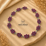 Oxidised Kundan Necklace