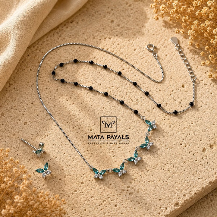 Elegant Silver Mangalsutra