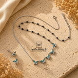 Elegant Silver Mangalsutra