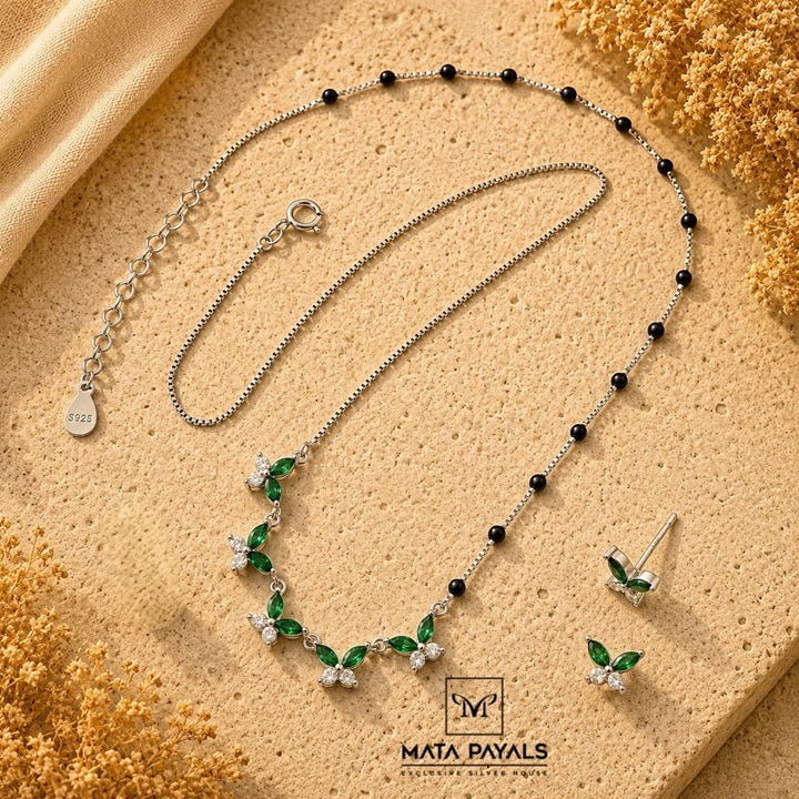Attractive Silver Mangalsutra