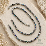 Colourful Marcasite Anklet