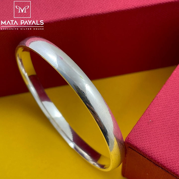 Elegant Silver Baby Kada