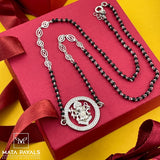 Rhodium Mangalsutra