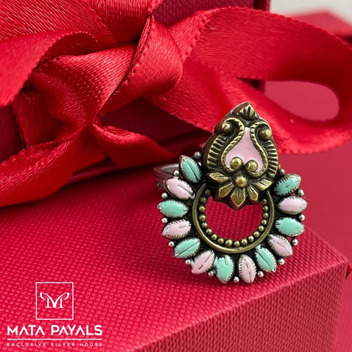 Traditional Enamel Ring