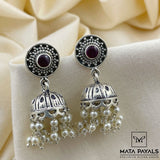 Elegant Oxidised Jhumka