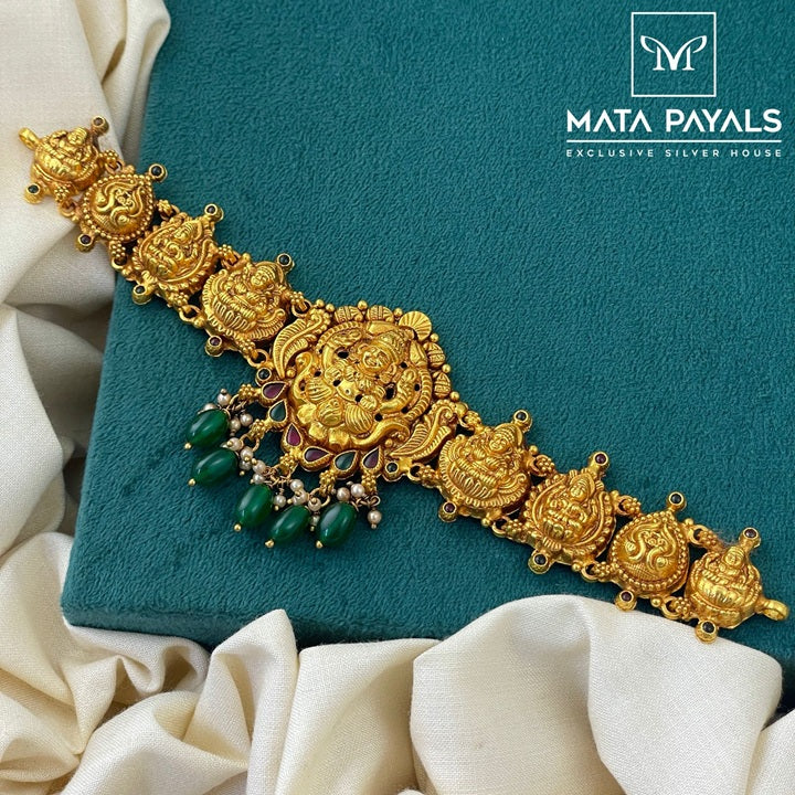 Gold Plated Asta Lakshmi Choker