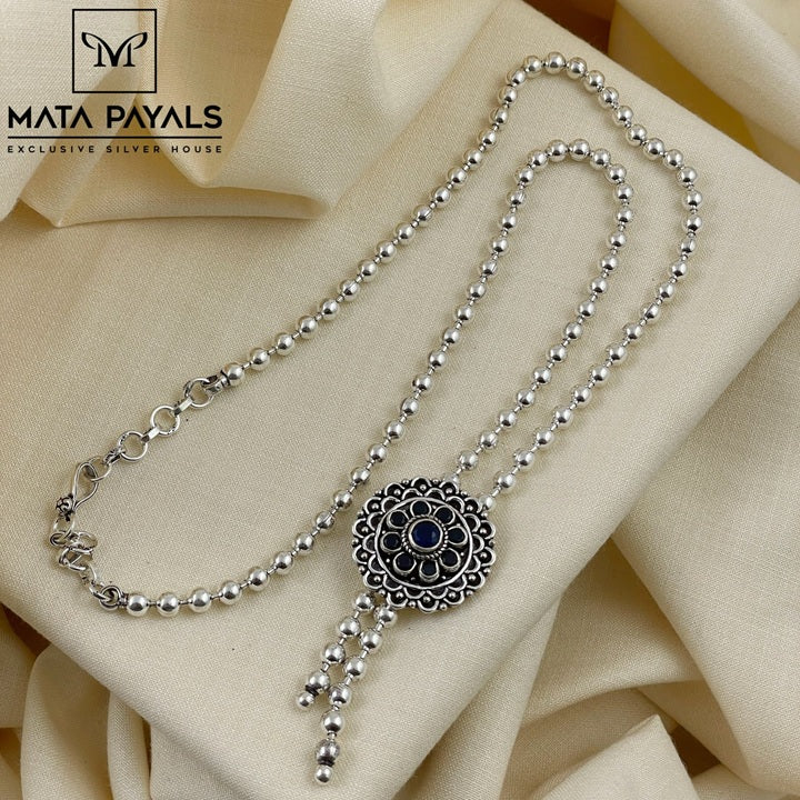 Ethnical Navy Blue Chain