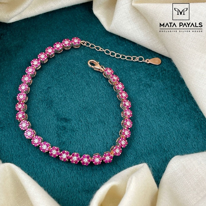 Pinkish Rose Gold Bracelet