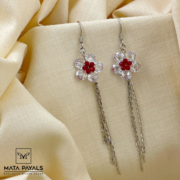 White & Red Tiny Hanging