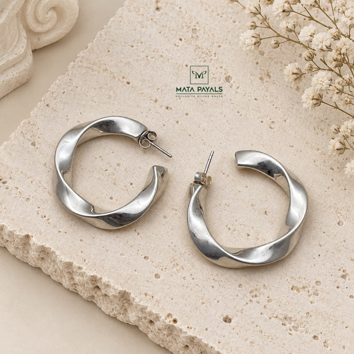 Silver Hoop